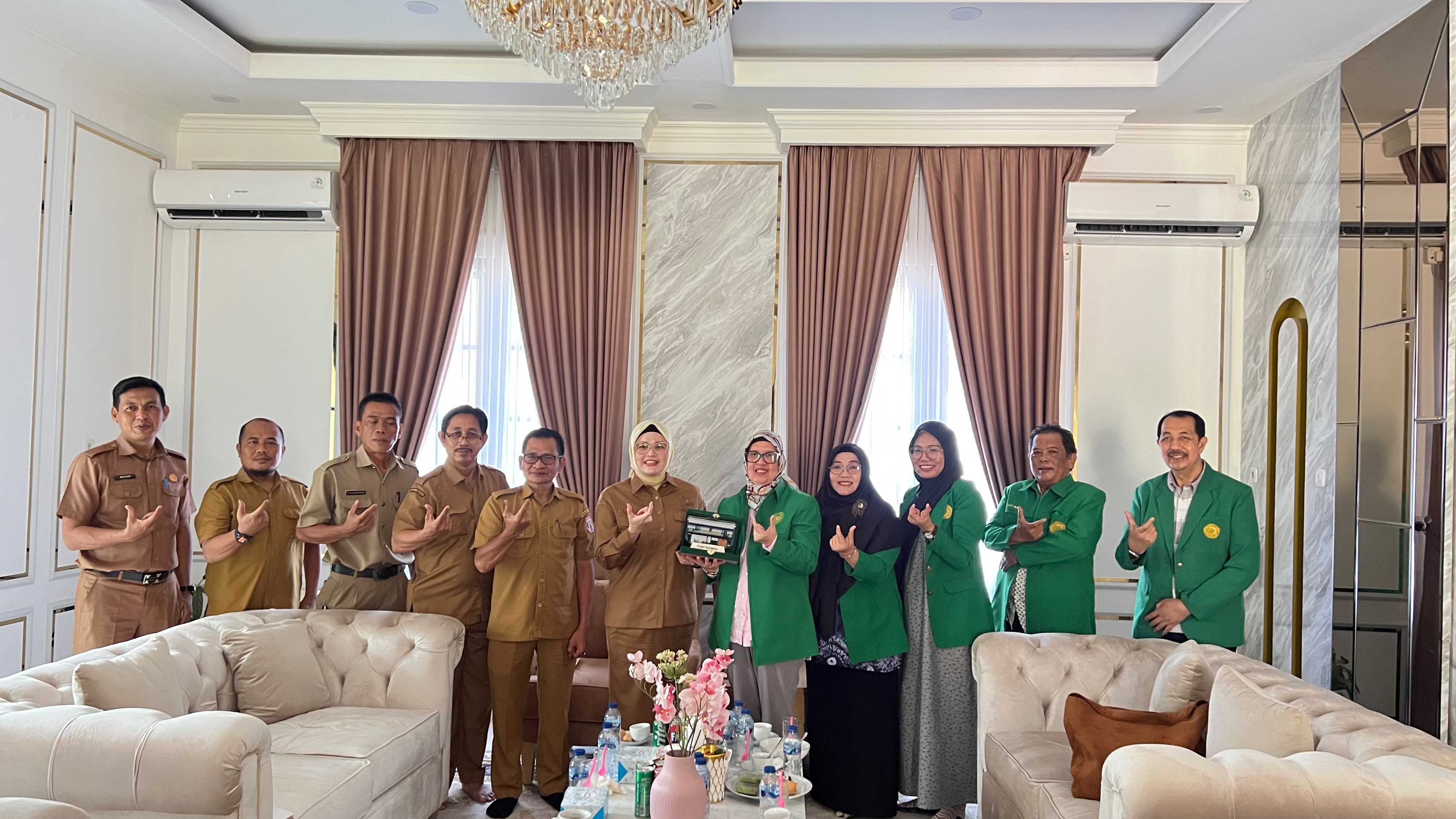 Prodi Manajemen PPs UM Palembang Audiensi ke Pemkab Banyuasin, Jajaki Kerja Sama Tri Dharma dan Peningkatan SDM