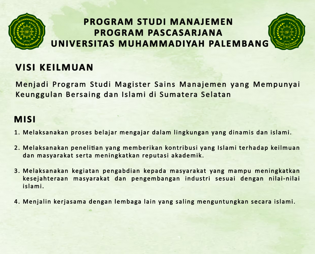 Visi Misi Manajemen 2